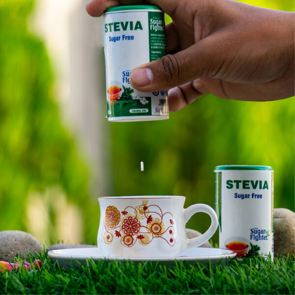 Stevia tablet use